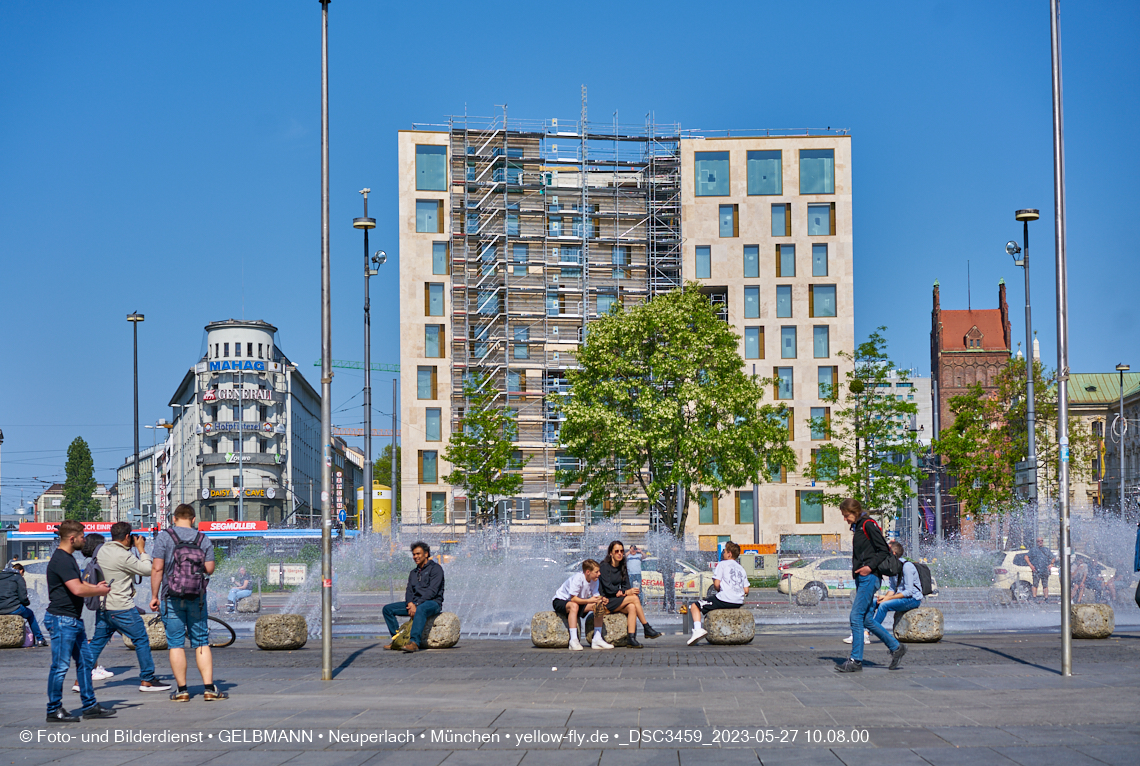Mai 2023 - Neubau des Hotels Königshof am Stachus in München